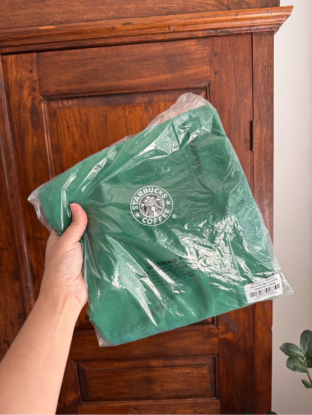 Starbucks Official Green Apron New